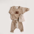 Organic Cotton Baby Clothes Set – 2-Piece Sweatshirt & Pants