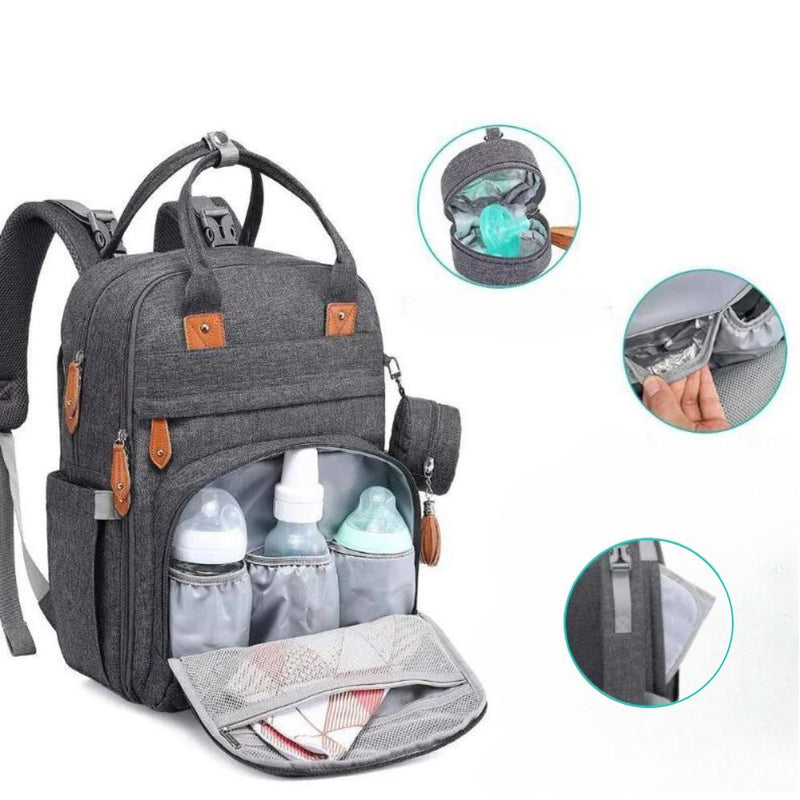 Multifunctional Diaper Bag Backpack