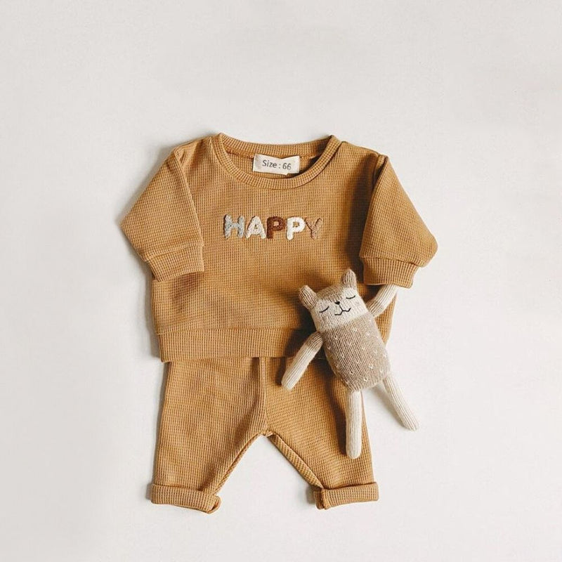 Organic Cotton Baby Clothes Set – 2-Piece Sweatshirt & Pants