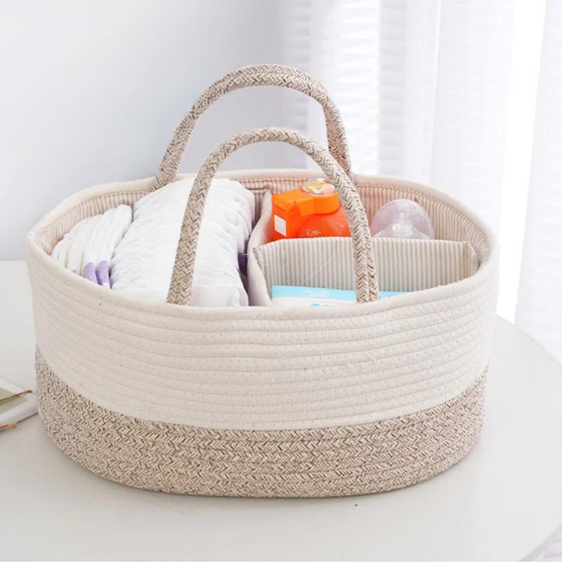 Cotton Rope Diaper Bag