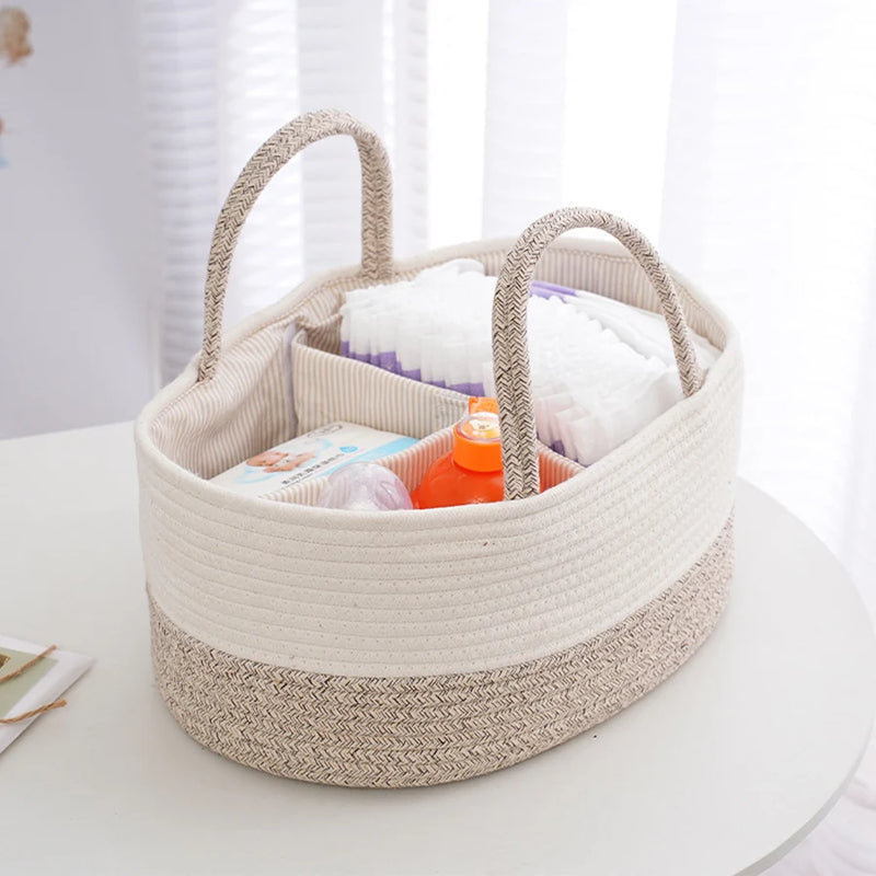 Cotton Rope Diaper Bag