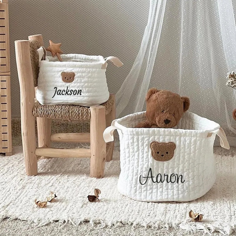 Personalized Baby Storage Basket