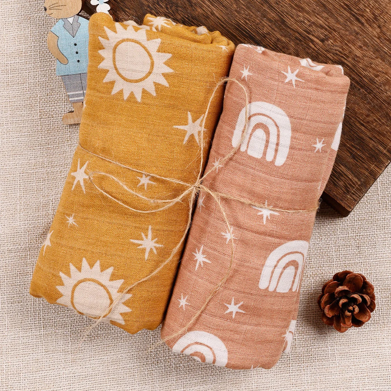 Premium Bamboo Cotton Muslin Wrap