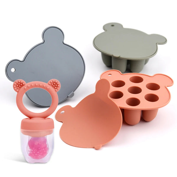 Silicone Baby Feeder and Tray