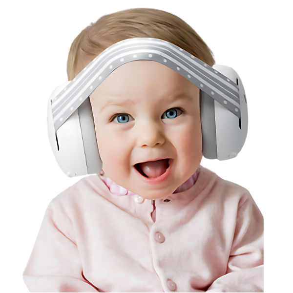 Baby Headphones Adaptable 2-in-1 Noise Cancelling Earmuffs