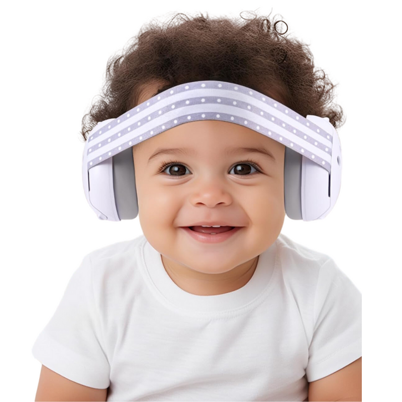 Baby Noise Cancelling Headphones: Adaptable 2-in-1 Design (Comfortable Earmuffs)