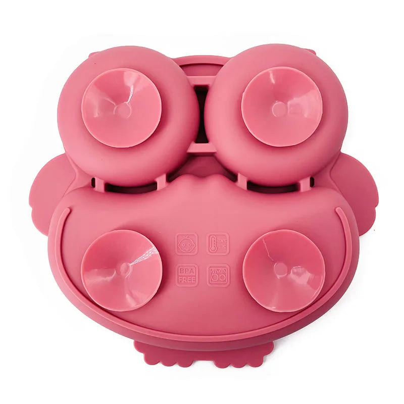 Baby Suction Plate: CuteOwl