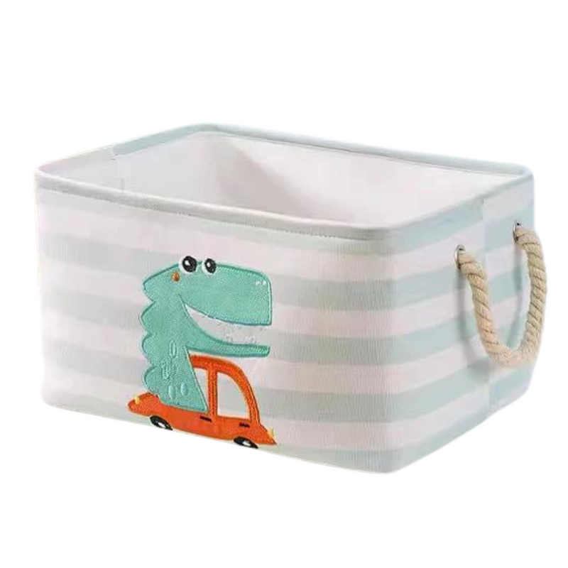 Linen Storage Bin - Safari Print