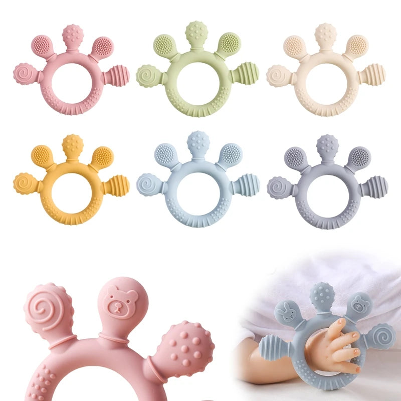 Sensory Teething Ring 100% BPA-Free